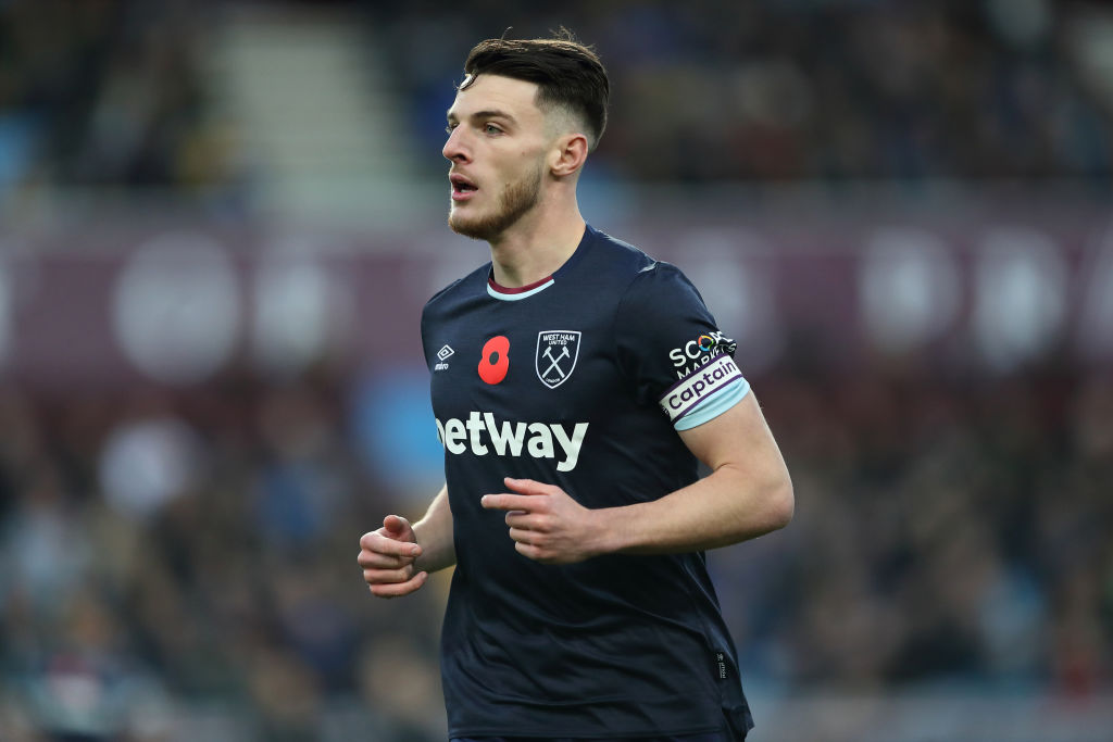 Declan Rice’s four-word reaction after hearing news about 22-year-old Chelsea player