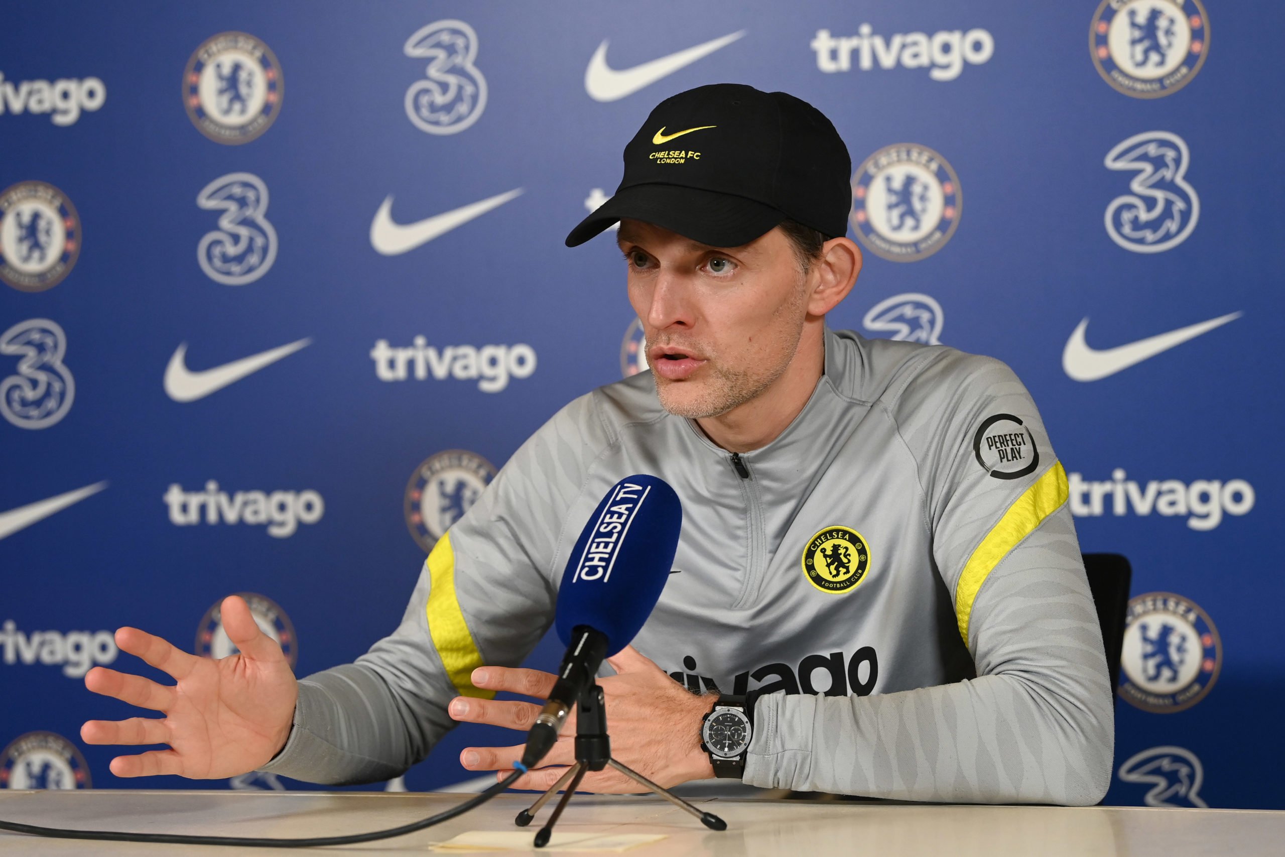 Thomas Tuchel confirms he's putting £30m Chelsea player on the bench against Everton tomorrow