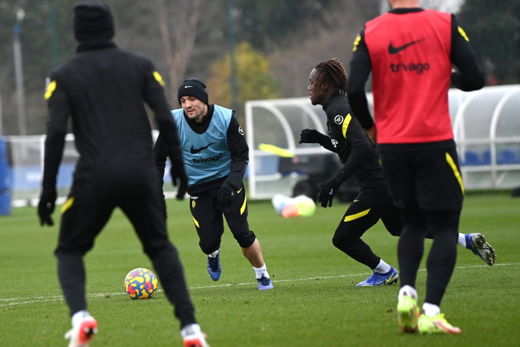 Chelsea Training and Press Conference