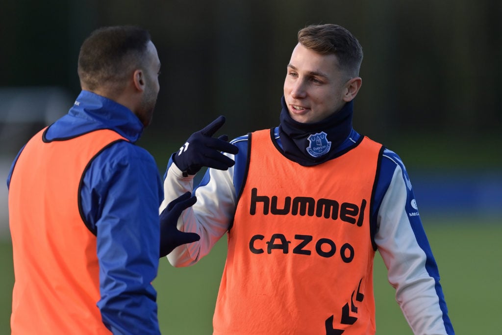 Everton Training Session