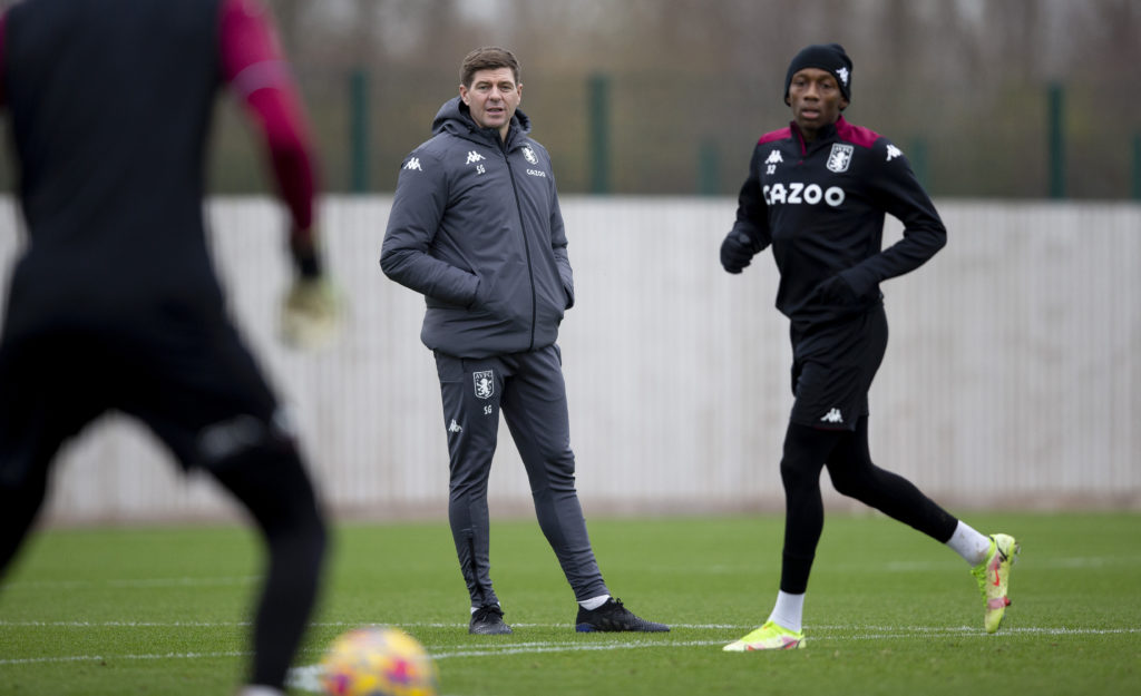 Aston Villa Training and Press Conference