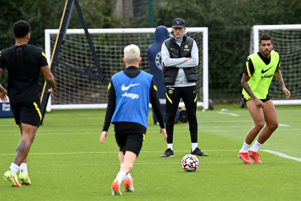Chelsea Training and Press Conference