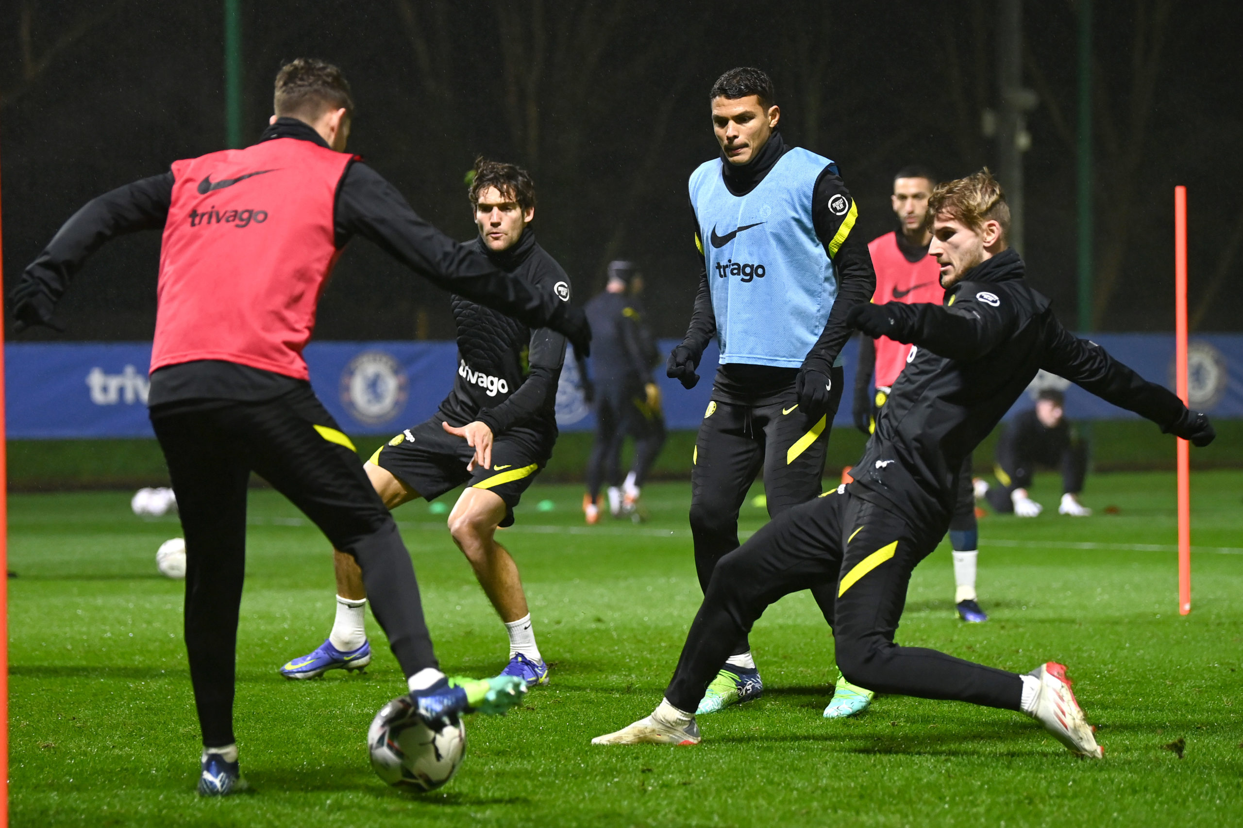 Chelsea FC Training Session & Press Conference