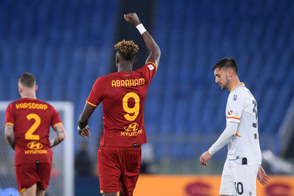 AS Roma v US Lecce - Italian Cup