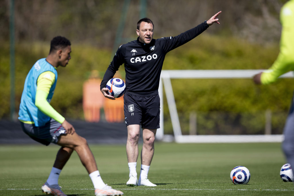 Aston Villa Training and Press Conference