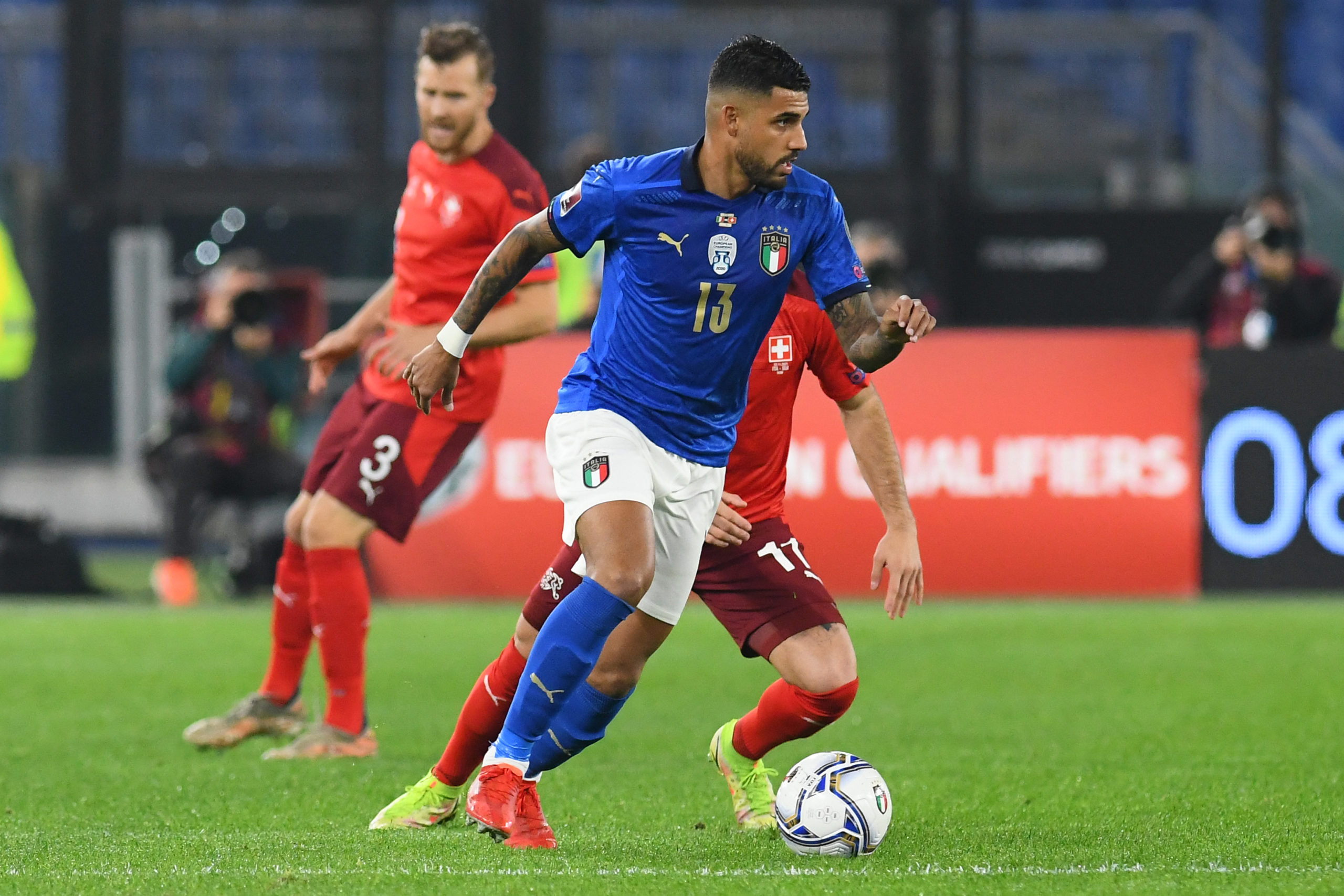 Football World Cup 2022 qualifier Italy-Switzerland