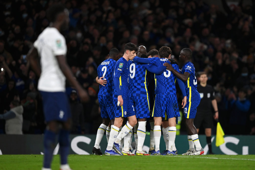 Chelsea v Tottenham Hotspur - Carabao Cup Semi Final First Leg