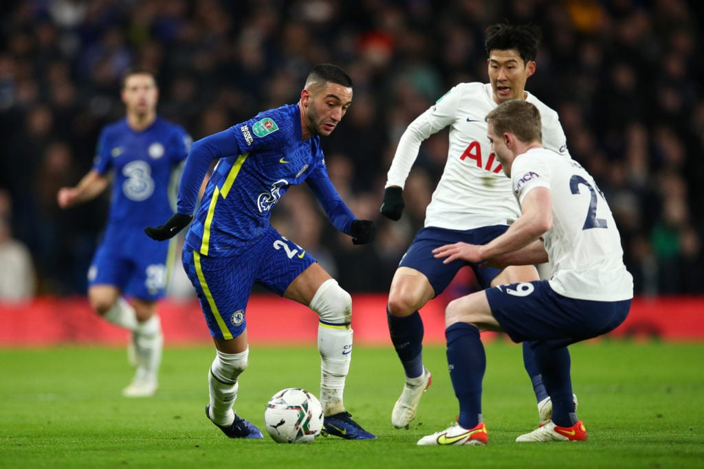 Chelsea prove too strong for Tottenham as sublime Hakim Ziyech strike  lights up London derby