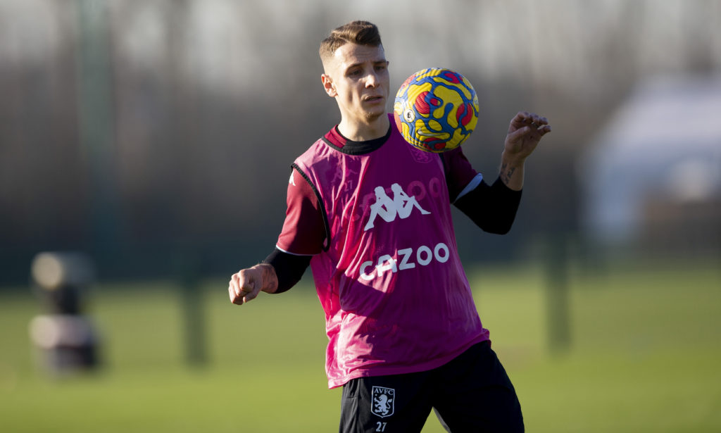 Aston Villa Training Session