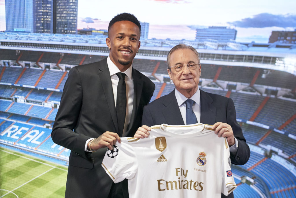 Real Madrid Unveil New Signing Eder Militao