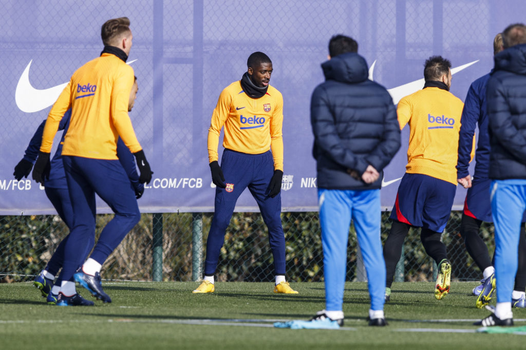 FC Barcelona Training Session