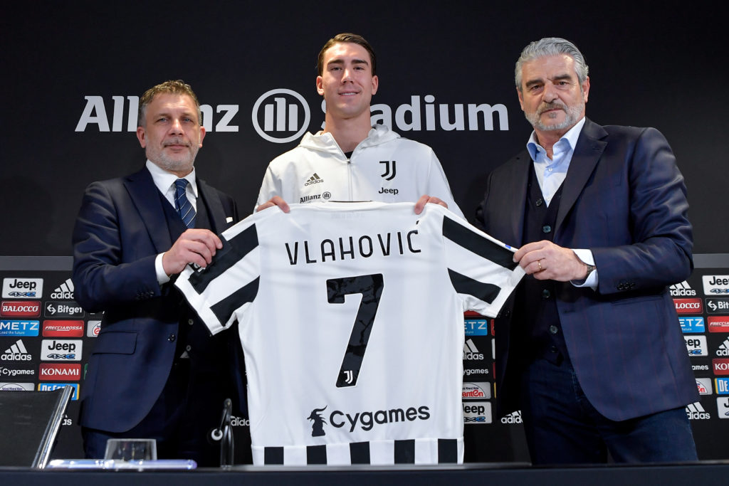 Juventus Unveil New Signing Vlahovic