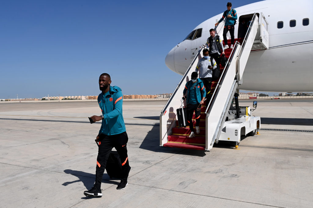 Chelsea Arrive In Abu Dhabi For FIFA Club World Cup