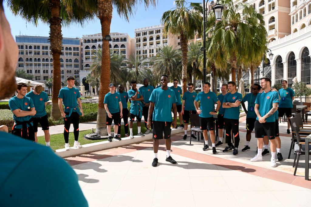 Chelsea Walk and Stretch: FIFA World Club Cup