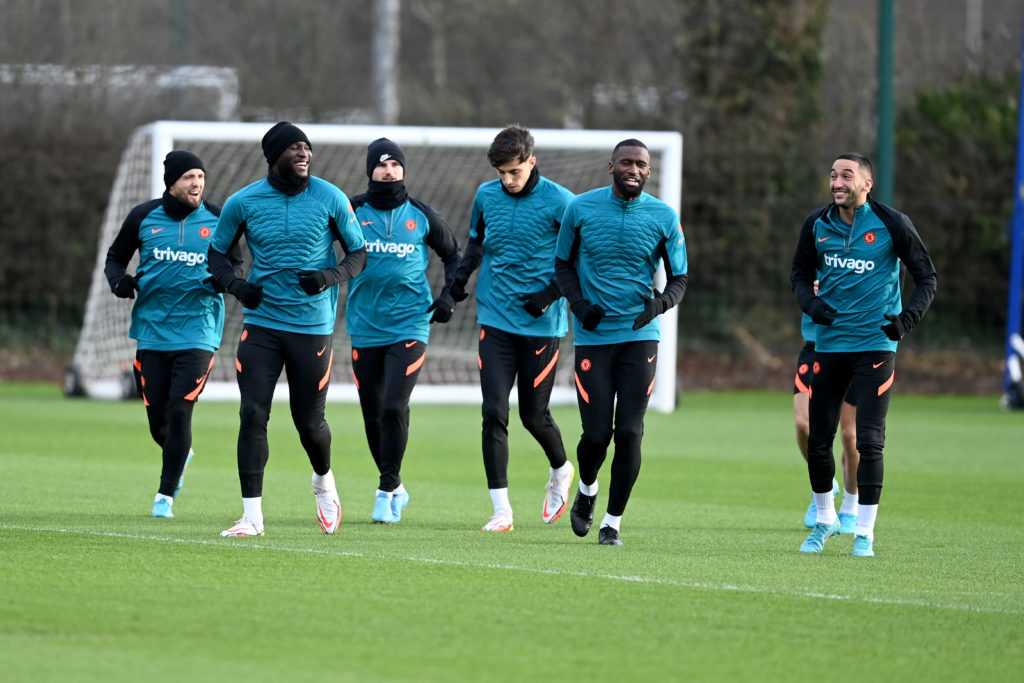 Chelsea Training and Press Conference