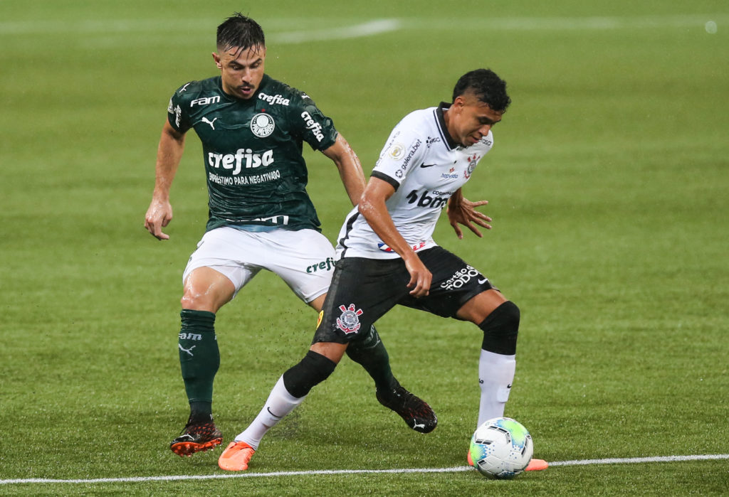 2020 Brasileirao Series A: Palmeiras v Corinthians Play Behind Closed Doors Amidst the Coronavirus (COVID - 19) Pandemic