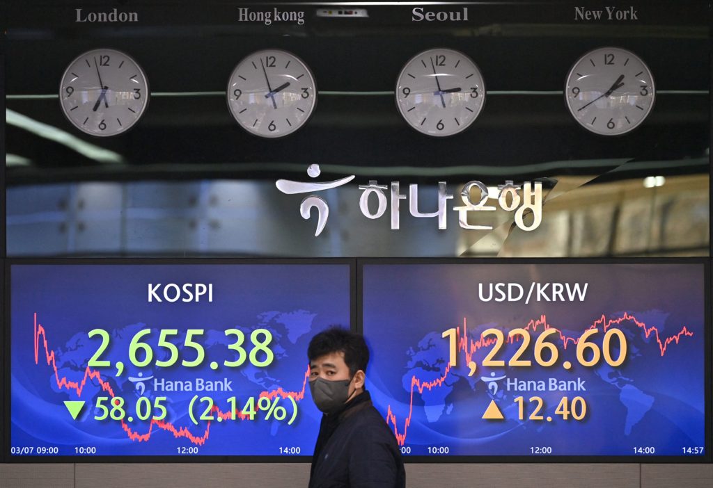 SKOREA-STOCKS-FOREX