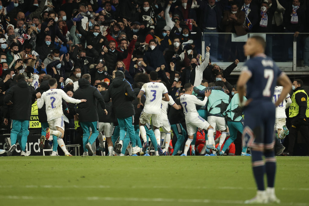 Real Madrid v Paris Saint-Germain - UEFA Champions League