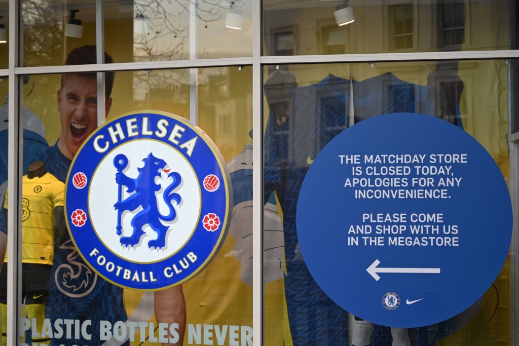BRITAIN-FBL-ENG-PR-CHELSEA-UKRAINE-RUSSIA-CONFLICT-SANCTION