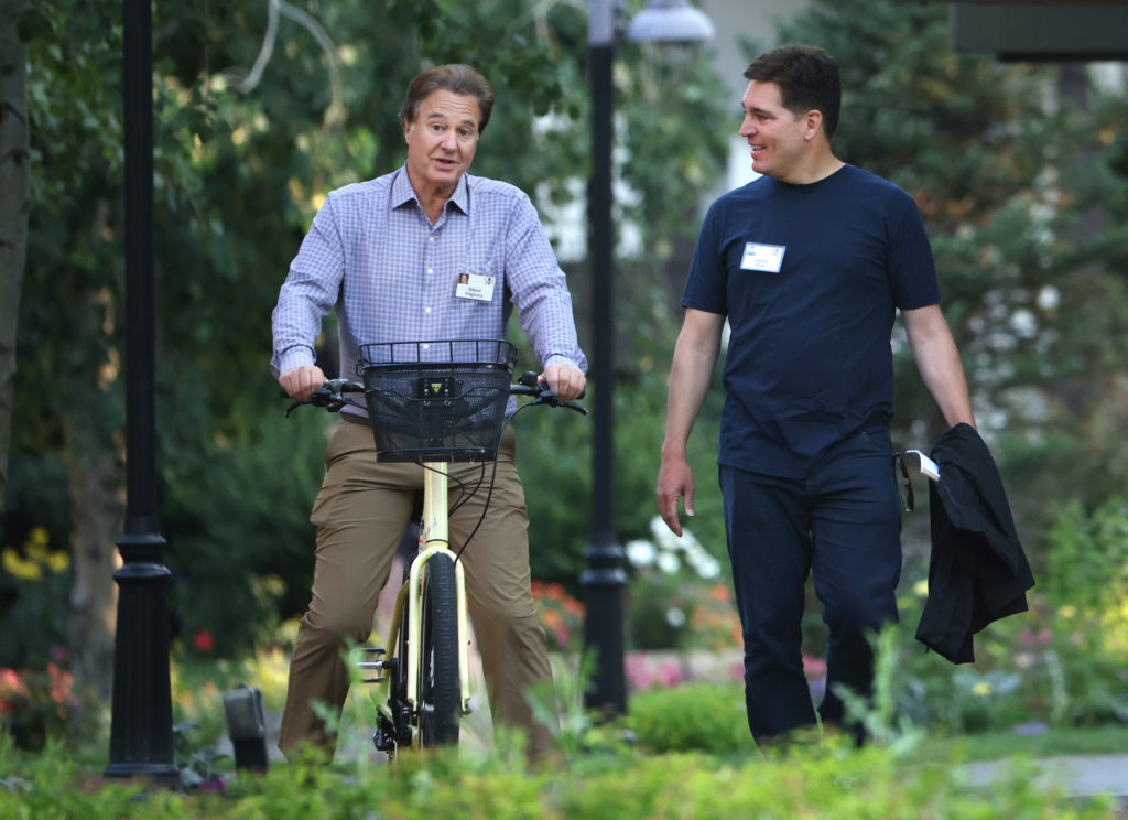 Allen And Company Annual Meeting Brings Business Executives, Media Moguls, And Politicians To Sun Valley, Idaho