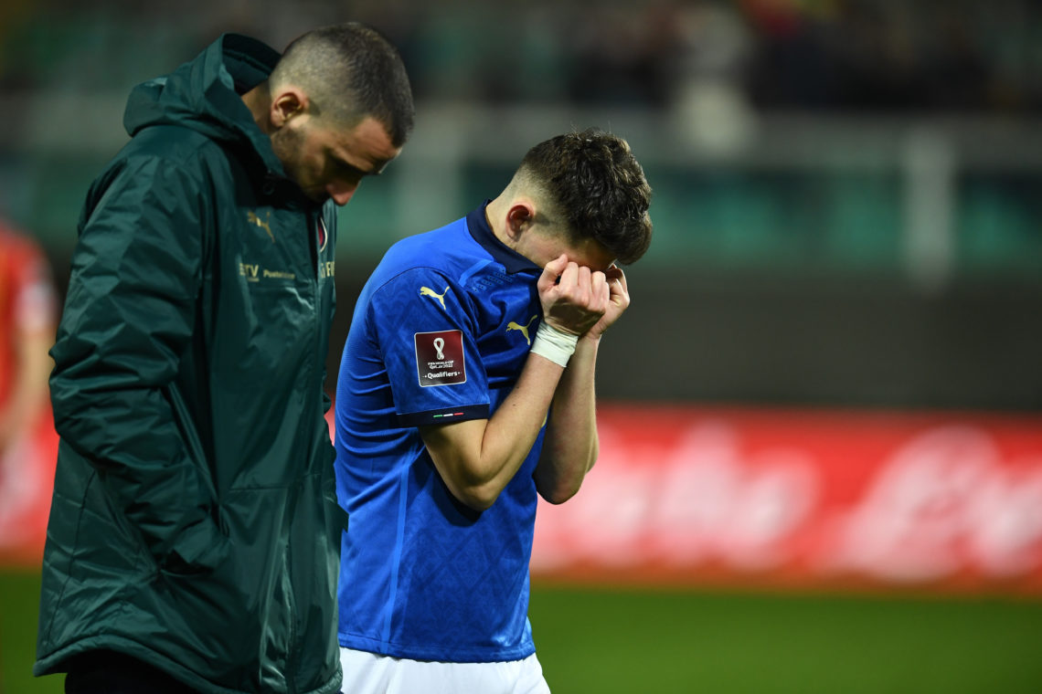 Chelsea teammate shares 'little message' he sent to Jorginho after Italy's World Cup qualifier exit