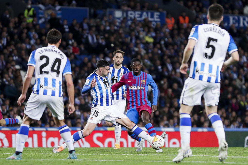 Real Sociedad v FC Barcelona - La Liga Santander