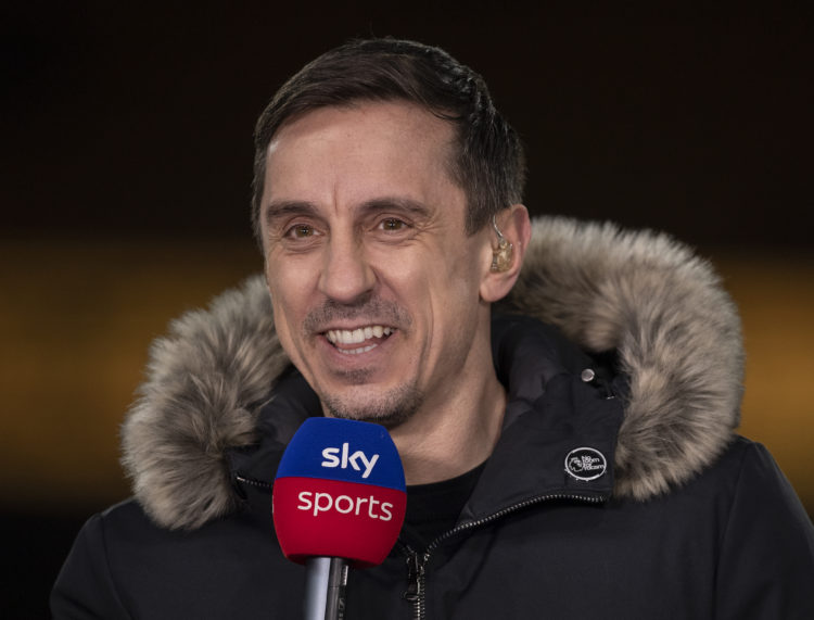 ‘Just think’: Gary Neville now claims Manchester United player would be absolutely brilliant at Chelsea