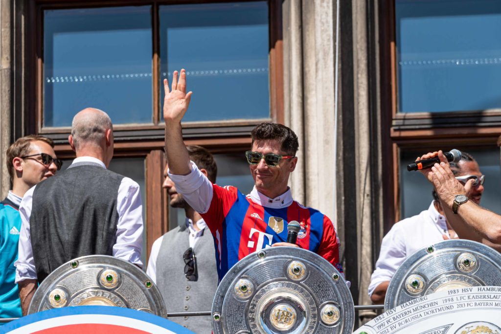 FC Bayern Muenchen Celebrates Winning The Bundesliga