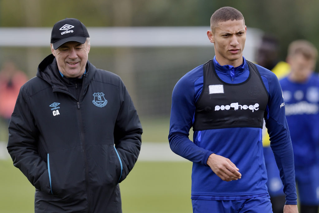 Everton Training Session