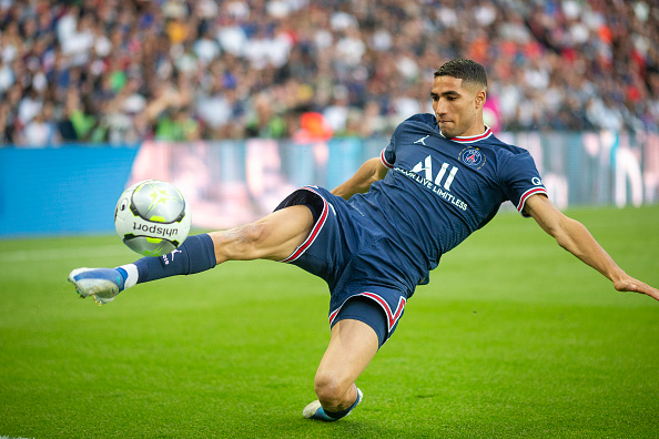 PARIS, FRANCE - JUNE 3: Achraf Hakimi of Paris Saint-Germain in new nike kit  for season 2023/24 during the Ligue 1 match between Paris Saint-Germain a  Stock Photo - Alamy