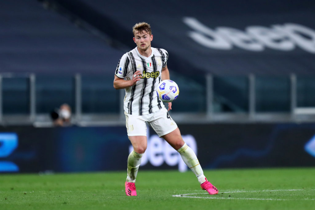 Matthijs de Ligt of Juventus Fc  in action during the Serie