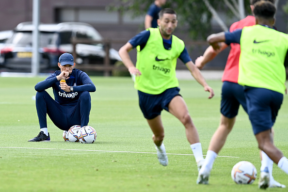 Chelsea Pre-Season Training Session