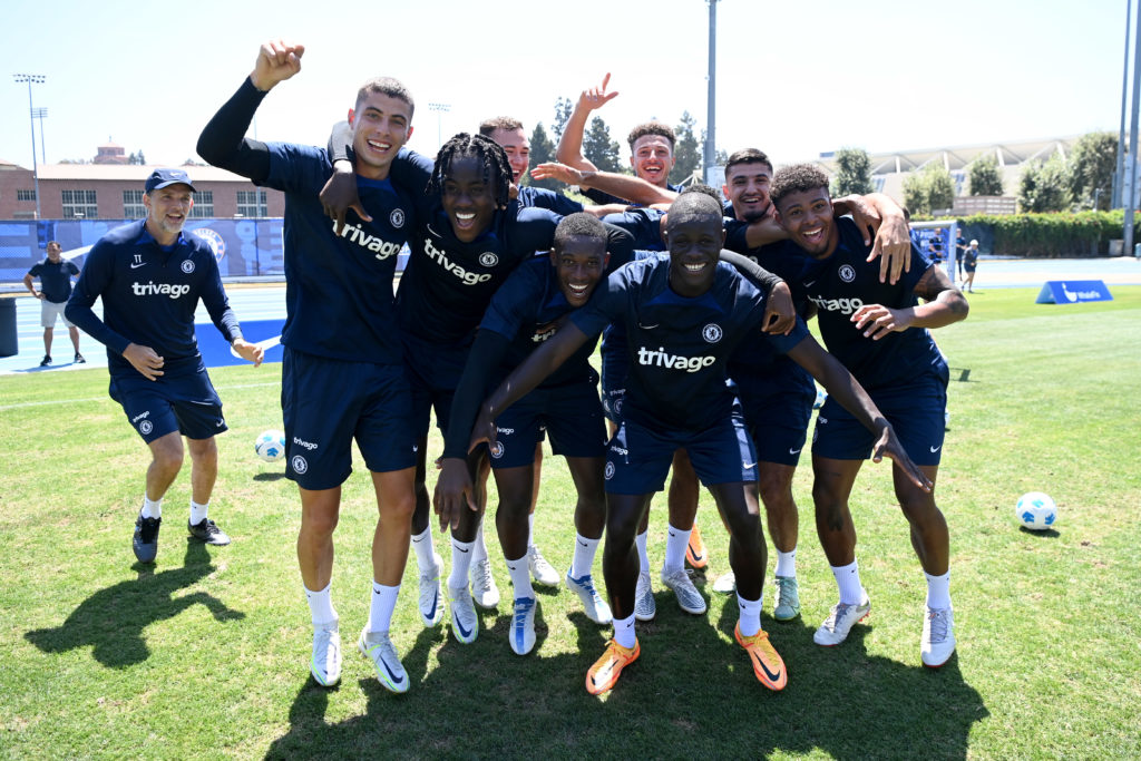 Chelsea Pre-Season Training Session
