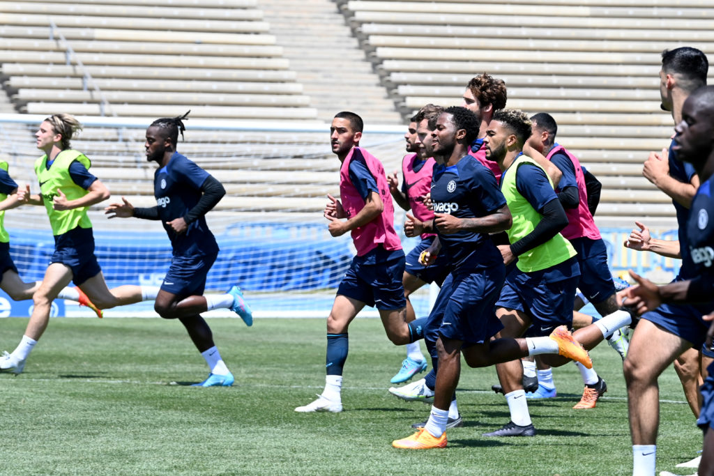 Chelsea Pre-Season Training Session