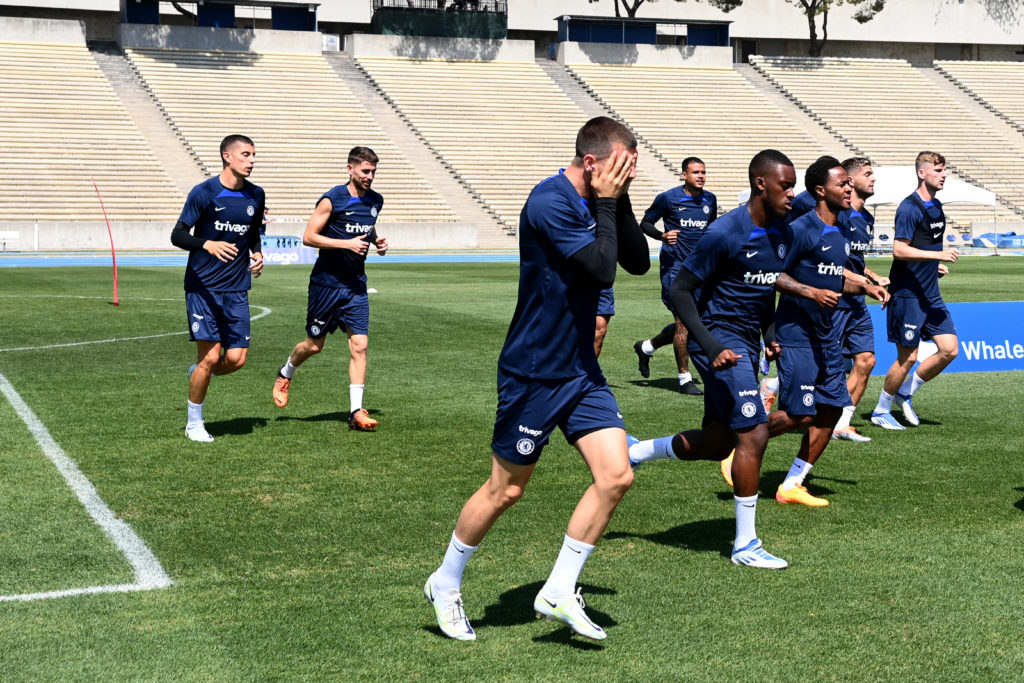Chelsea Pre-Season Training Session