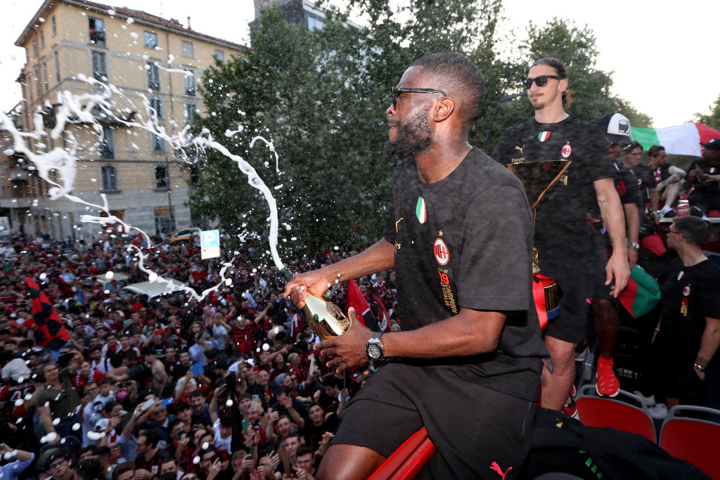 AC Milan Serie A Victory Parade