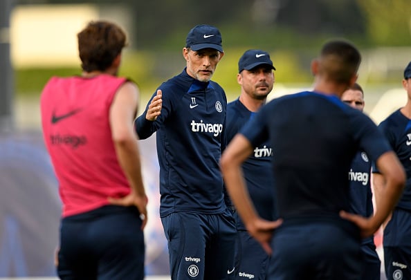 Chelsea Pre-Season Training Session