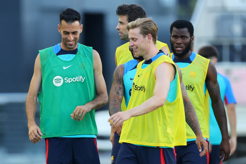 Inter Miami CF & FC Barcelona Training Sessions & Press Conference