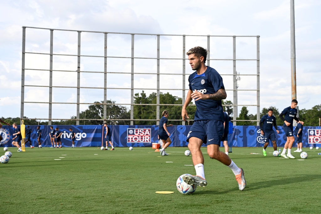 Chelsea Pre-Season Training Session