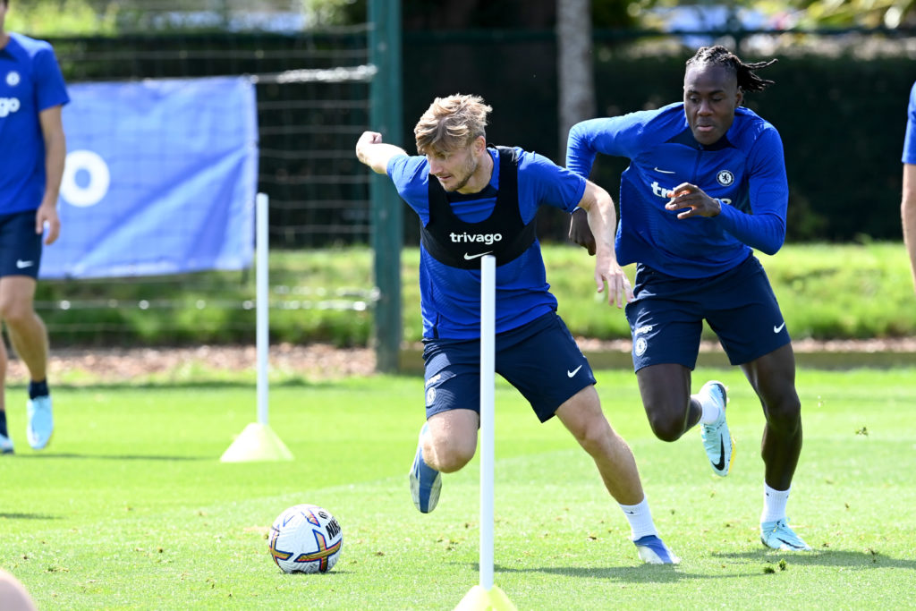 Chelsea Training Session and Press Conference