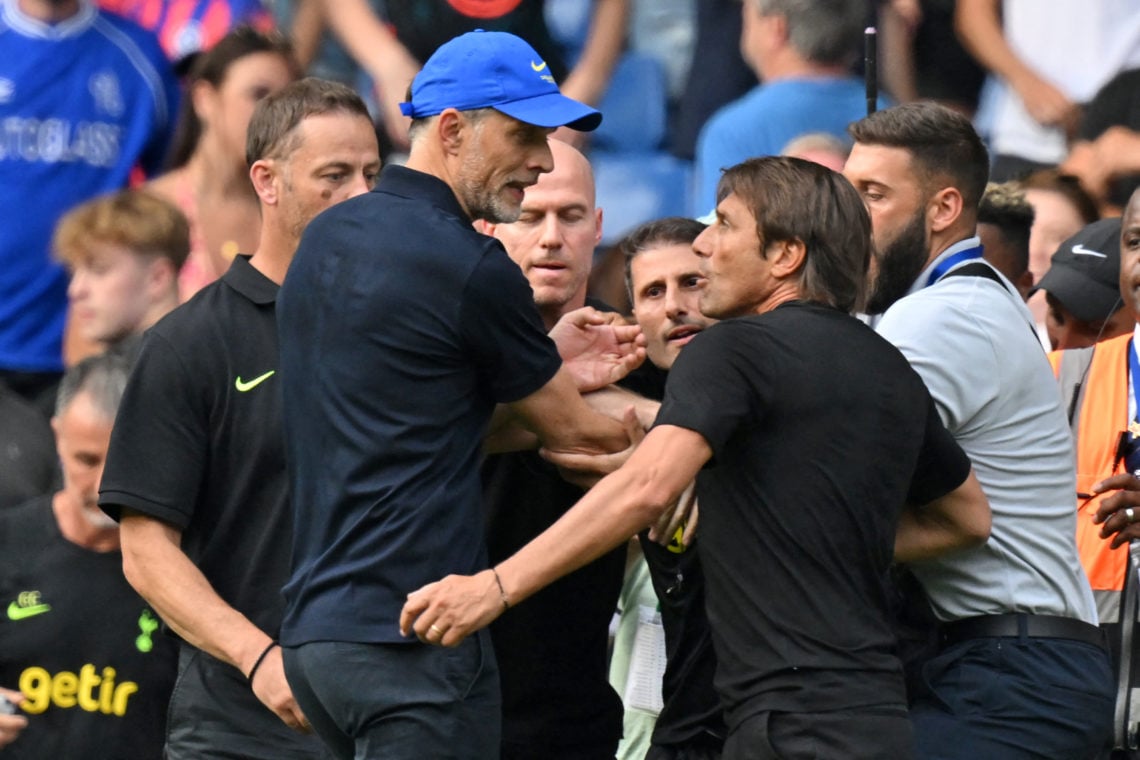 Chelsea boss Tuchel explains what started his full-time clash with Tottenham's Conte