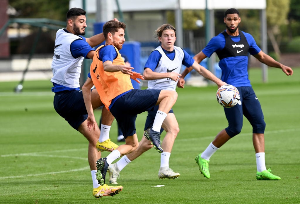 Photos Chelsea Players Back In Training After Tuchels Sacking