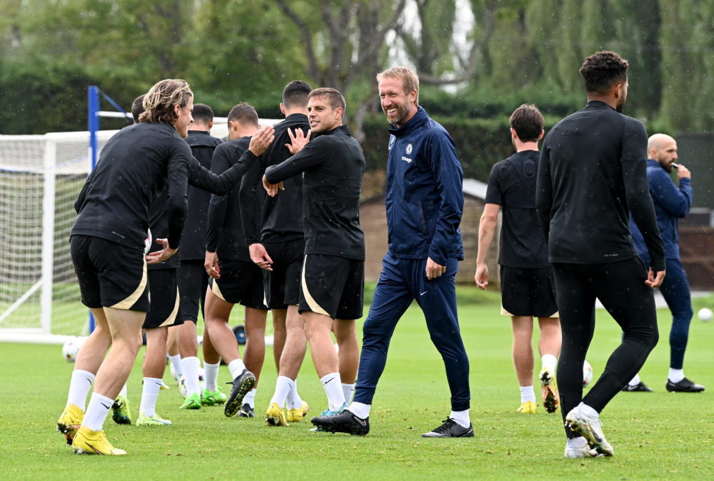 Chelsea FC Training Session And Press Conference