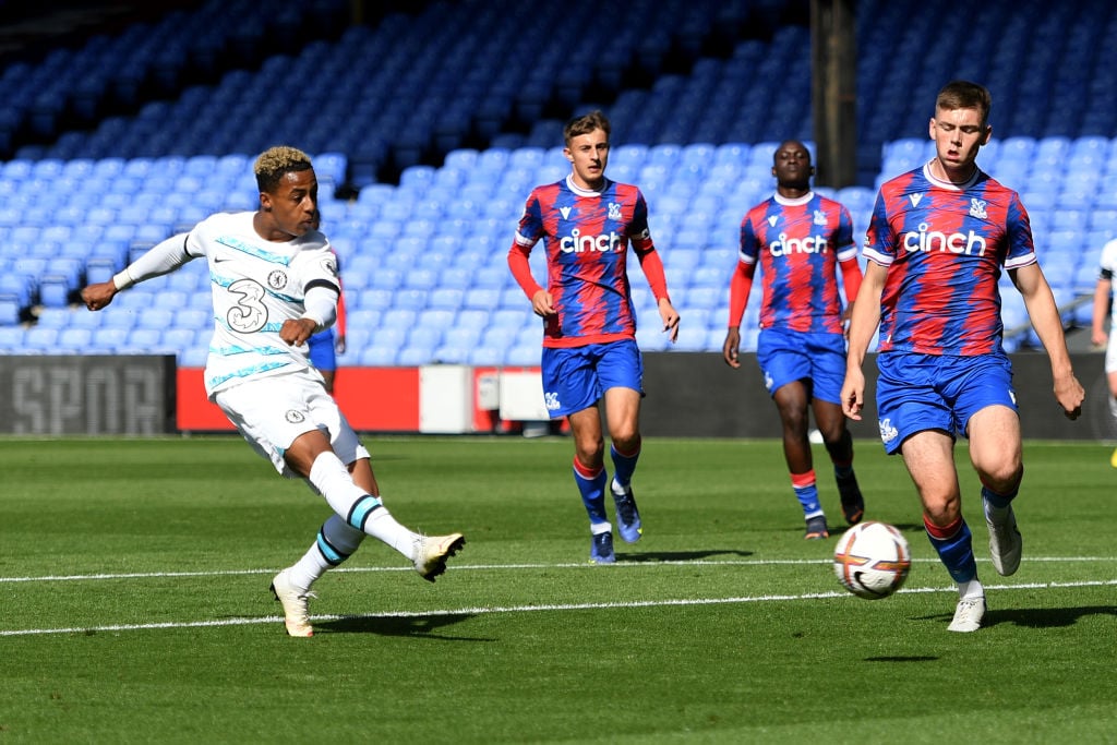 Graham Potter has kept 'exciting' 18-year-old in Chelsea first-team training after stars return