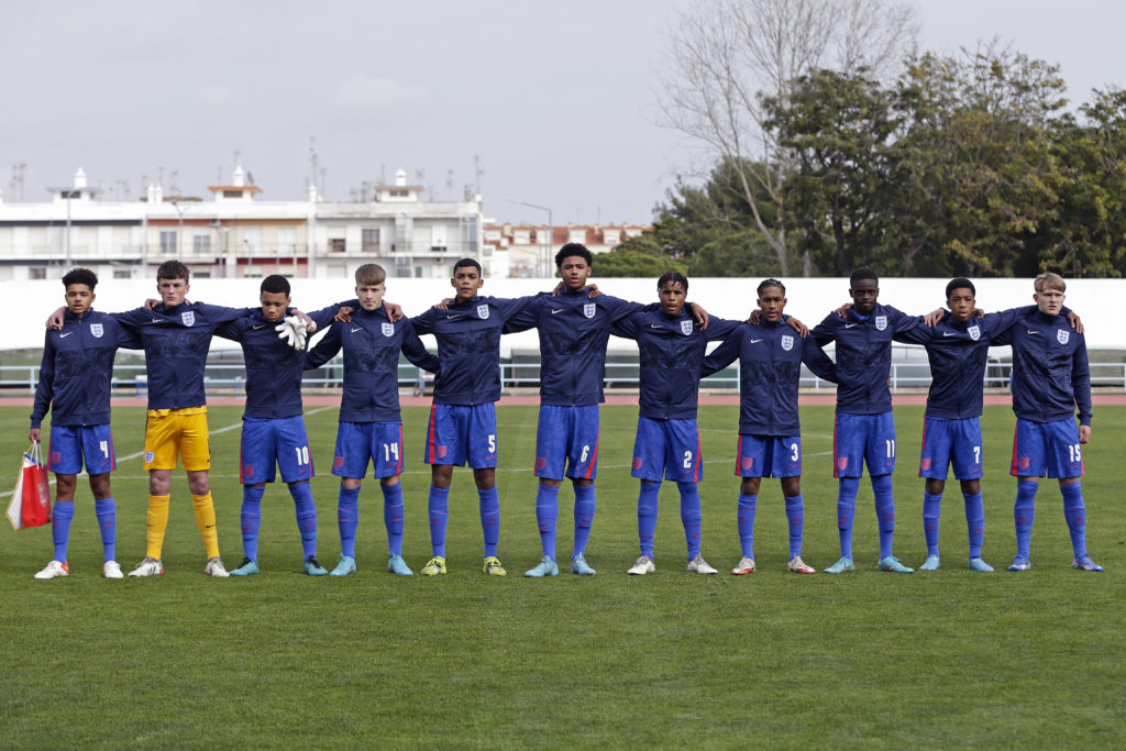U16 England v U16 Germany - UEFA Development Tournament