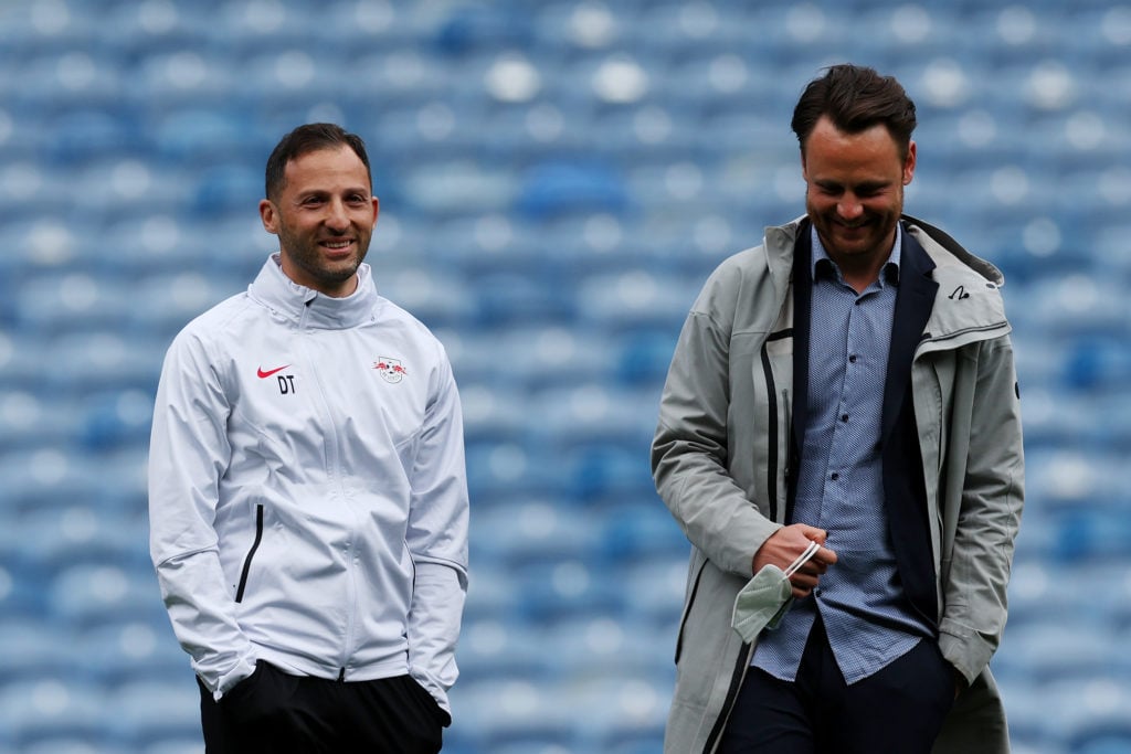 RB Leipzig Training Session and Press Conference