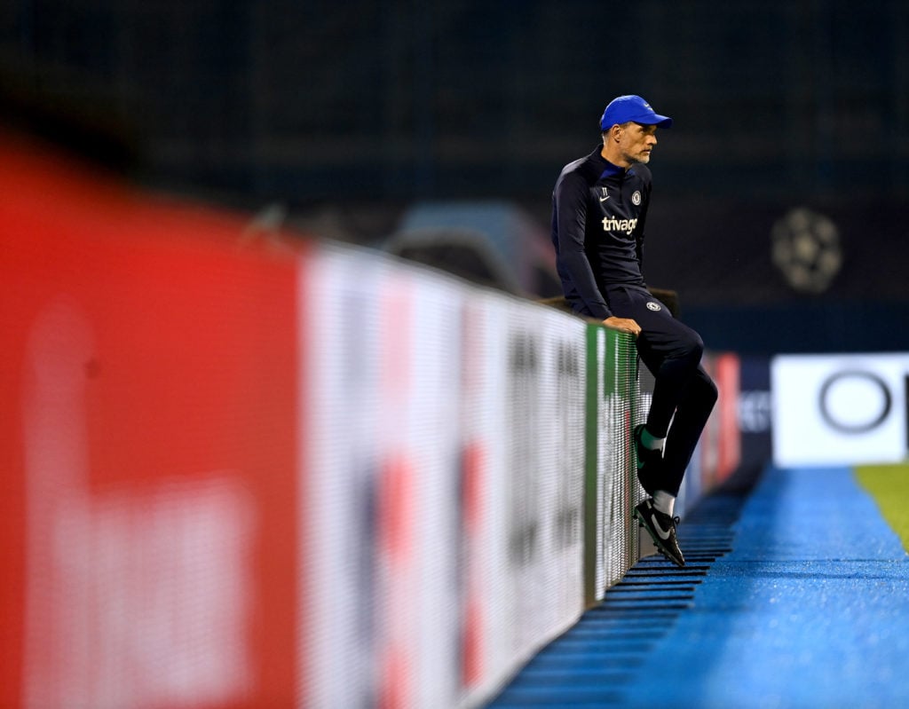 Chelsea FC Training Session And Press Conference