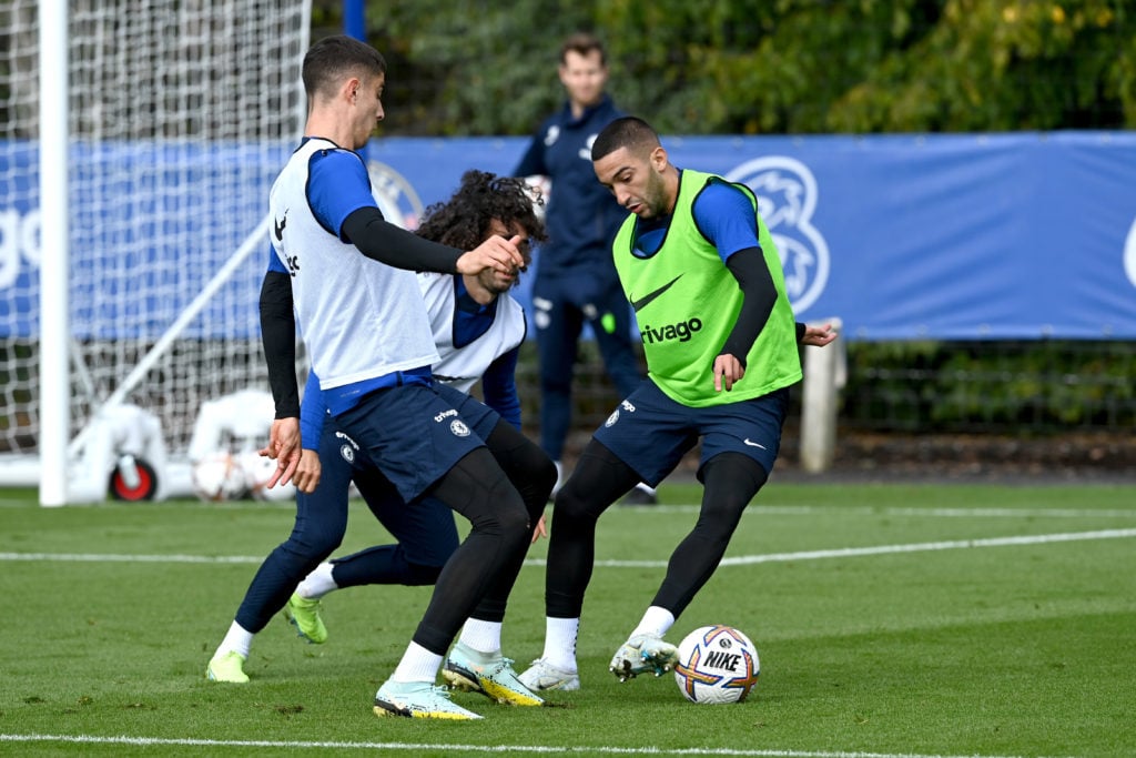 Chelsea Training Session And Press Conference