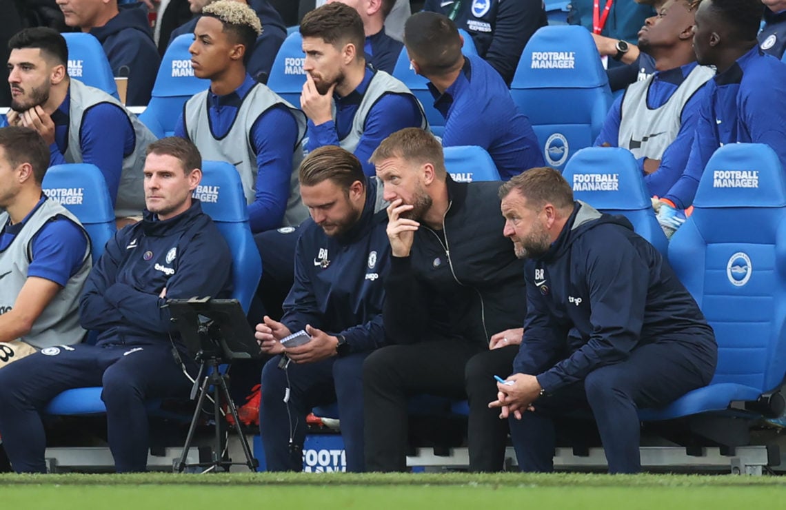 Graham Potter says absences of four Chelsea players make team selection difficult