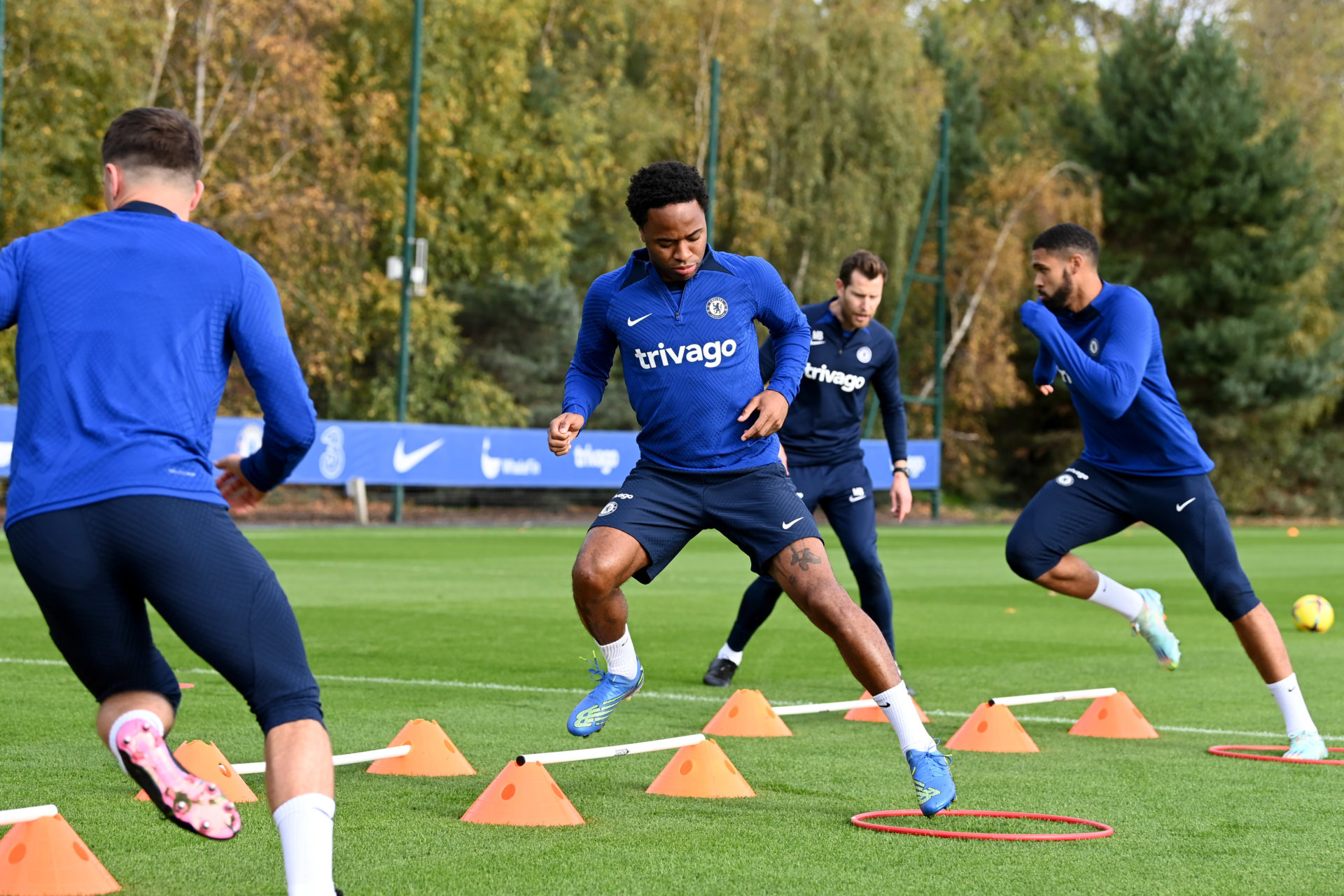 Chelsea Training Session And Press Conference